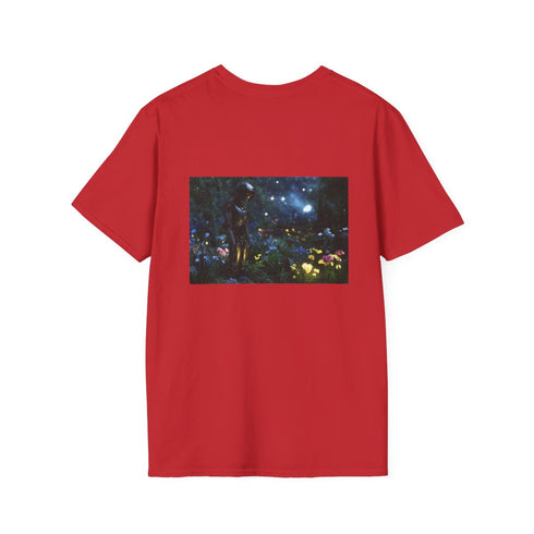 Starlight Garden Robot T-Shirt Design