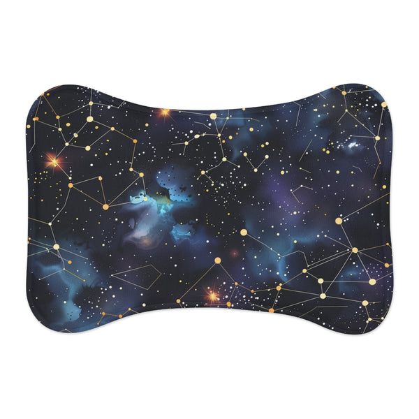 Starry Constellation Pet Feeding Mat