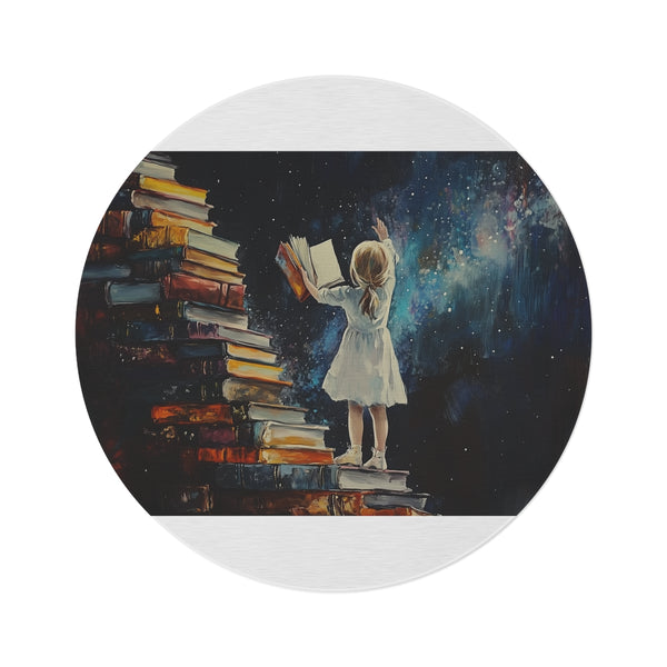 "Starry Dreams Round Rug"