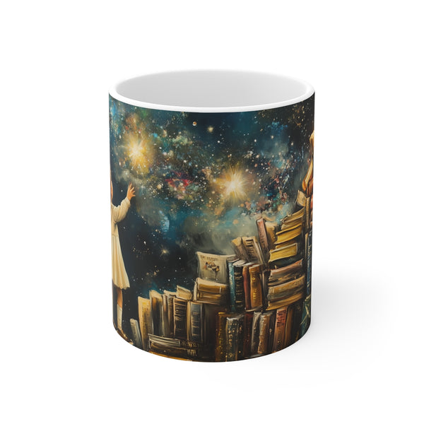 "Starry-eyed Child Coffee Mug"