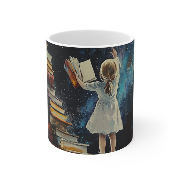 "Starry-Eyed Kid Explorer Mug"