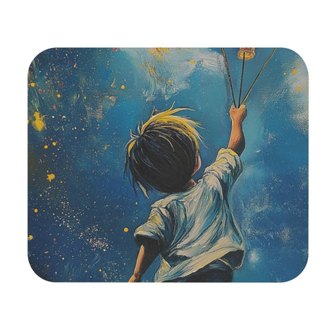 Starry Flight Mouse Pad Reach for the Stars!