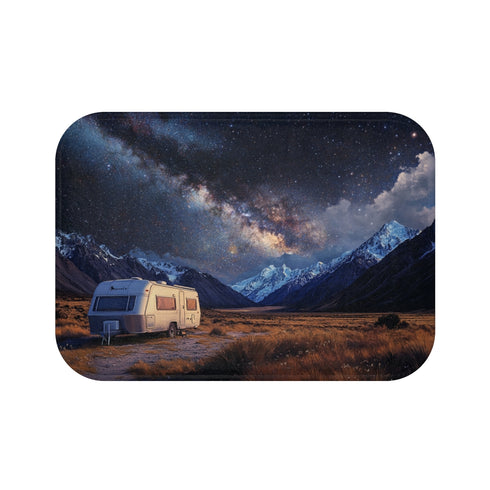 "Starry Night Bath Mat: Aoraki Mackenzie Reserve"