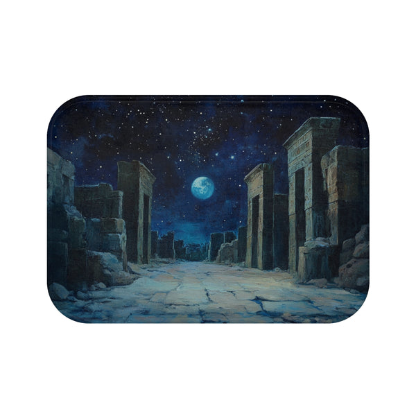 "Starry Night Bath Mat"