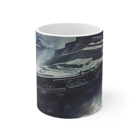 "Starry Night Coffee Mug: Sip in Celestial Elegance"
