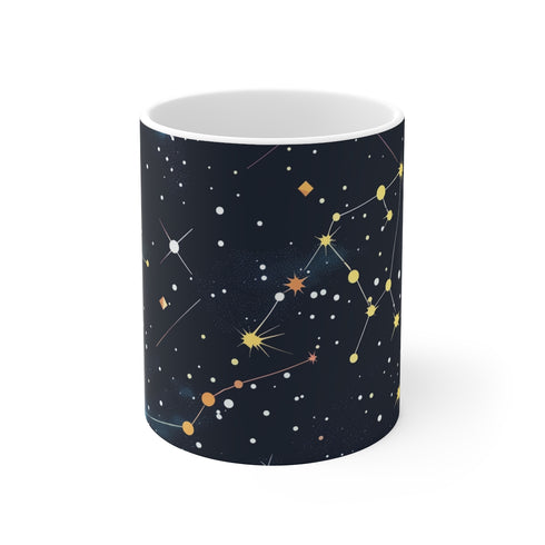"Starry Night Constellation Coffee Mug"