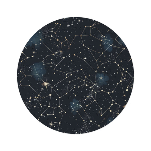 "Starry Night Constellation Rug"