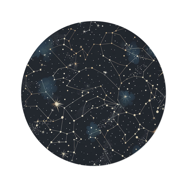 "Starry Night Constellation Rug"