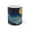 "Starry Night Full Moon Mug"