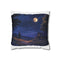 "Starry Night Full Moon Pillowcase: Dream Under the Night Sky"