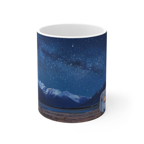 "Starry Night Sky Mug: Aoraki Mackenzie"