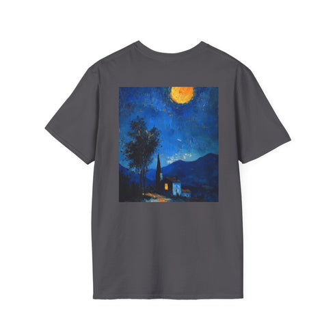 Starry Night Sky Swirl T-Shirt: Van Gogh Inspired