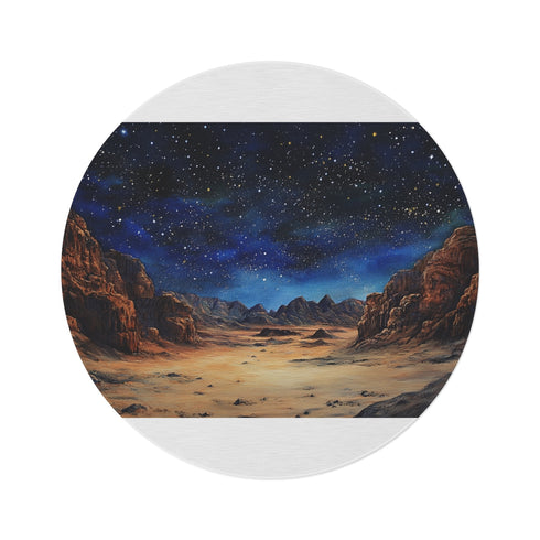 "Starry Night Sky Wadi Rug"