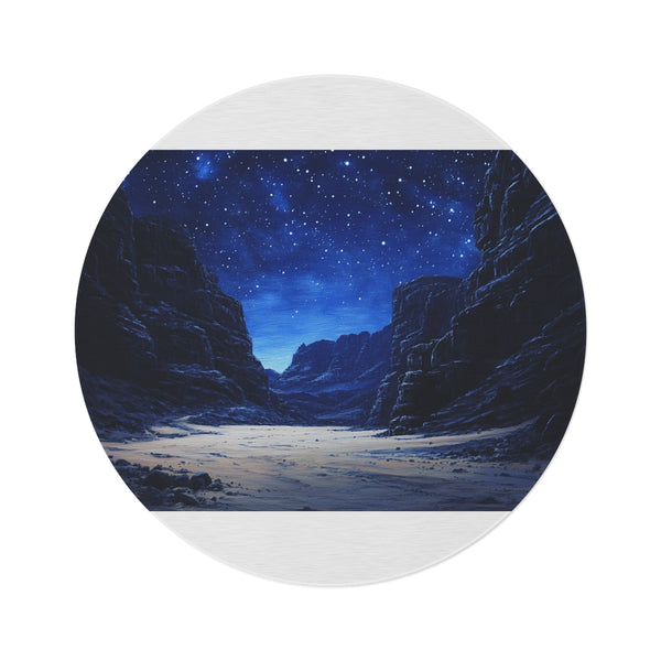 "Starry Night Sky Wadi Rum"