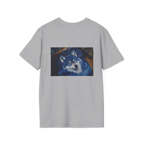 Starry Night Sky Wolf T-Shirt