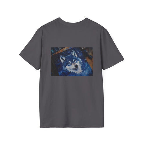 Starry Night Sky Wolf T-Shirt