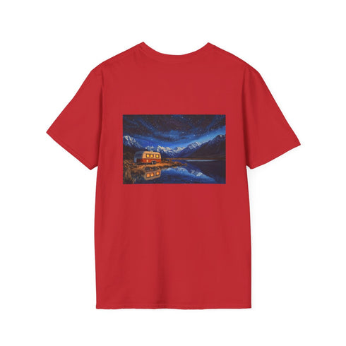 Starry Nights in Aoraki - Unleash the magic of the dark skies in Aoraki Mackenzie Dark Sky Reserve, New Zealand with this stunning t-shirt featuring twinkling stars. Perfect for stargazers and nature lovers alike.