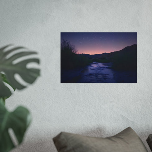 Starry River Transforms Desert Landscape