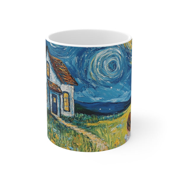 "Starry Sky Dreamer Coffee Mug"