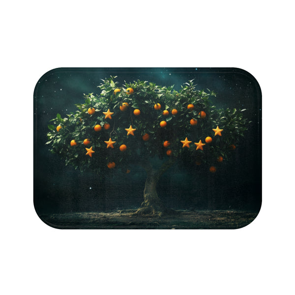 Starry Tree Bath Mat Rug