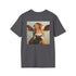 Startled Bovine Tee: Moo-tiful Surprise