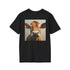 Startled Bovine Tee: Moo-tiful Surprise