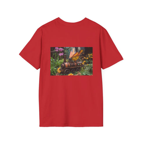 Steam Powered Butterfly Garden T-shirt