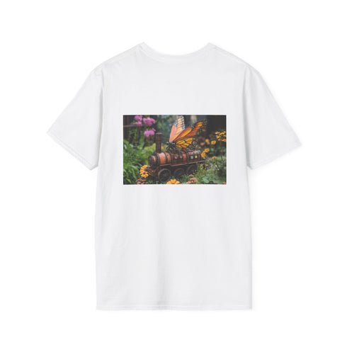 Steam Powered Butterfly Garden T-shirt