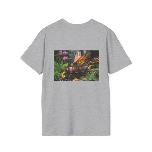 Steam Powered Butterfly Garden T-shirt