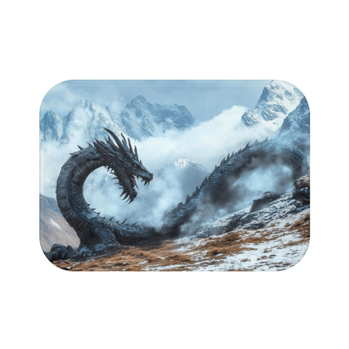 Steam-Powered Dragon Bath Mat Mountain