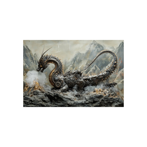 Steam Powered Dragon on Mountain