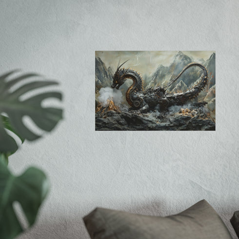 Steam Powered Dragon on Mountain