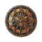 "Steampunk Gear Clock Round Rug"