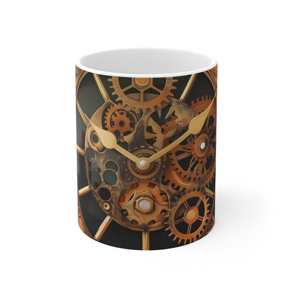 "Steampunk Gear Coffee Mug"