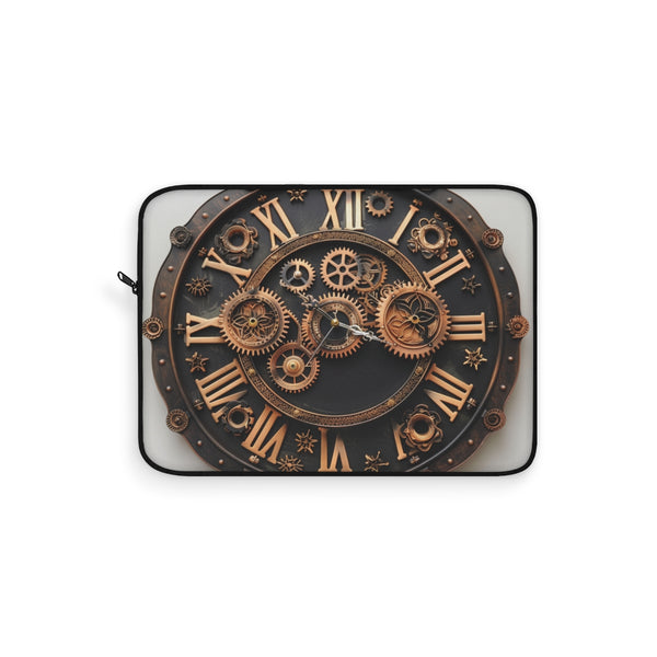 "Steampunk Gear Laptop Sleeve"