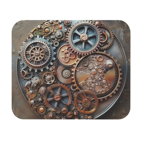 Steampunk Gear Mouse Pad Retro Industrial Accessory