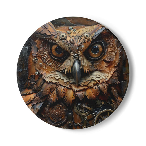 "Steampunk-Inspired Vintage Coasters"