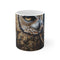 Steampunk Owl Coffee Mug: Hoot-some Elegance