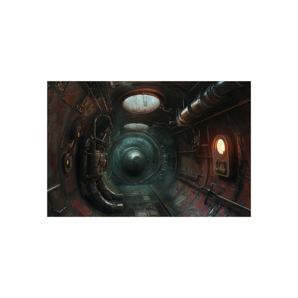 Steampunk Submarine Adventure in Abyss