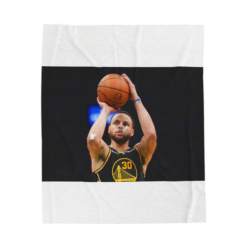 "Steph Curry Inspired Cozy Blanket: Slam Dunk Comfort"