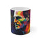 "Steve Jobs Neon Watercolor Mug"