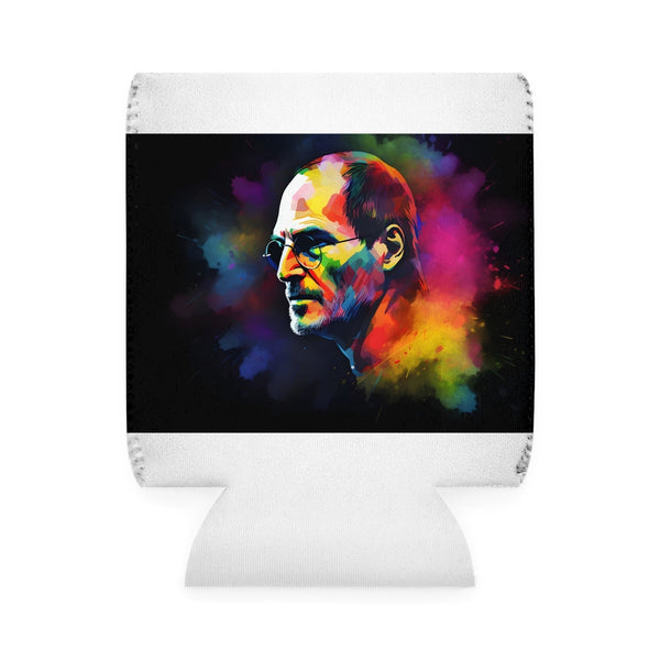 Steve Jobs Neon Watercolor Sleeve