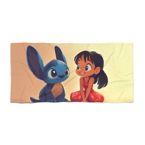 "Stitch Beach Towel: Island Adventure"
