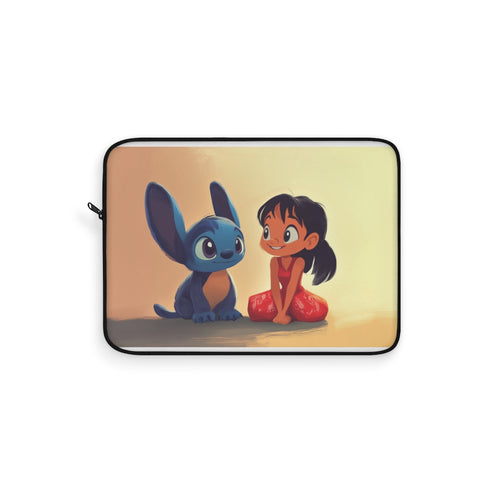 "Stitch Laptop Sleeve: Ohana Protection"