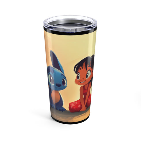 Stitch-themed Drinking Bottle: Quench Your Thirst with Ohana Style!