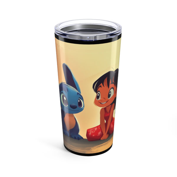 Stitch-themed Drinking Bottle: Quench Your Thirst with Ohana Style!