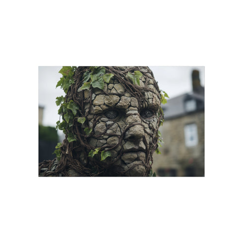 "Stone and Vine Golem Artwork"