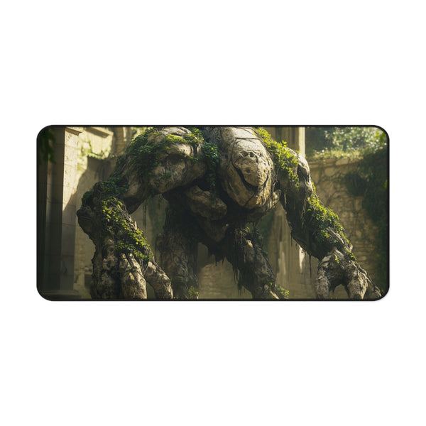 Stone and Vine Golem Desk Mat