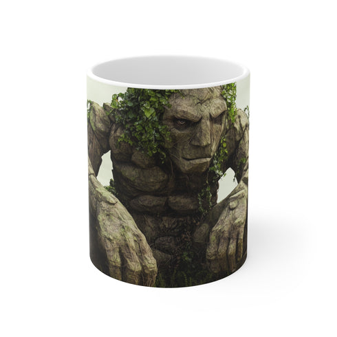 Stone Golem Vines Coffee Mug