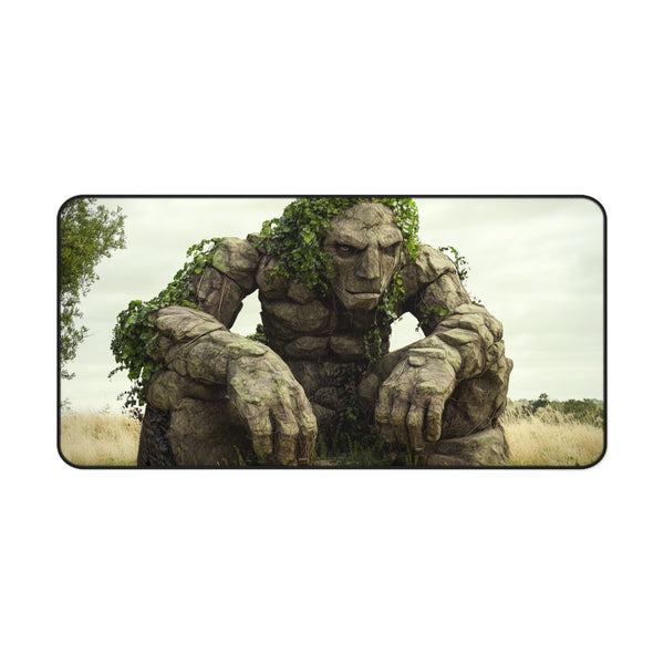 Stone Golem Vines Desk Mat